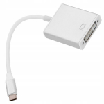 USB C kuni DVI 24+5 ADAPTER ADAPTER KAABEL MacBook