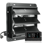 Seinale paigaldatav ventilatsiooniventilaator 380 x 380 x 190 mm