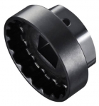 Alumine kronsteini mutriv&otilde;ti Shimano TL-FC34, must