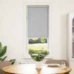 ruloo，privaatsuse kardina pimendav helehall 40x130 cm Kanga laius 35,7 cm pol&uuml;ester CFE25476
