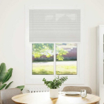 plisseeritud ruloo，privaatsuse kardina helehall 90x150 cm kanga laius 89,4 cm CFE36630