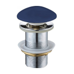 Mexen &uuml;mmargune klik-klak ventiil, tumesinine keraamiline matt - 79910-42