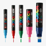 Uni POSCA markerid seavad akr&uuml;&uuml;llinna PC-1M, 3m, 5m, 8K, 17K v&auml;rvitooni-PC-5m 17 v&auml;rvisegu