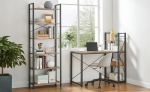 Rustic loft raamaturiiul vintage riiul 186cm