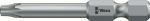Wera Torx 1/4" 70mm otsik, metalli ja lehtede treimiseks