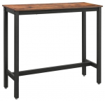Baarilaud Songmics Rustic 120x40 cm, pruun/must, 70x100