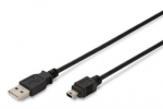 Assmann AK-300108-010-S, USB-A/Mini USB-B, 1 m