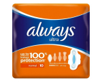 H&uuml;gieenisidemed Always Ultra Normal With Wings 10 tk