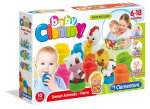 Komplekt Clementoni Clemmy Soft Block Sweet Animals + bro&scaron;&uuml;&uuml;r 17174
