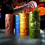 Keraamilised Tiki kokteilitopsid, 4 tk., 300 ml