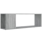 vidaXL telerikapp, hall Sonoma tamm, 100 x 24 x 32 cm, tehispuit, Pilka