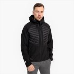 Huppa Meeste Softshell jope STARK, black/ black