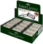Tolmuvaba kustutuskumm must (24tk) Faber Castell