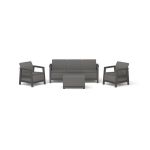 Keter Aia m&ouml;&ouml;bli komplekt 29214645ECY 2 tooli, 1 diivan, 1 laud, 39.00kg, 182.00cm x 70.00cm x 79.00cm