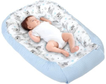 Babynest Medi Partners Babynest 100x60x15 Karu Hele Sinine Vafelkangas 100% Puuvill