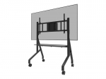 Monitori hoidja NEOMOUNTS MOVE GO XL MOBILE FLOOR STAND (FAST INSTALL HEIGHT ADJUSTABLE) BLACK