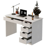Noorte arvutilaud &ndash; kaasaegne loft-stiilis 120 cm, 5 sahtliga