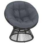 Lounge-tugitool 93x81x87 cm hall terasraam