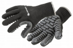 Vibratsioonivastased kummist t&ouml;&ouml;kindad, Brol, t&auml;iskasvanutele, mustad, HT5K765-10, Hogert