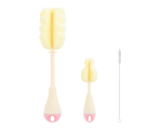 Pudelite puhastusharjade komplekt Kikka Boo, 3 tk, roosa