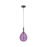 Candellux rippvalgusti Lukka 50133209, roosa/kroom