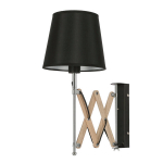 Candellux seinalamp Mito 21-75420, must/puiduv&auml;rv