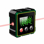 Digitaalne LCD-nurgam&otilde;&otilde;tja magneti ja laseriga, Mini VIVIAN2, juodas