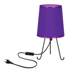 Candellux laualamp Smally, must/lilla