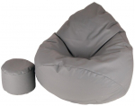 Kott-tool Mega Comfort XXL, kunstnahk, hall