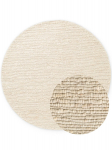 Vaip Ted Baker Bexley Wool Rug Round Woolwich Natural Cream 160x160 cm, kreemjas