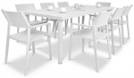 Aiam&ouml;&ouml;bli komplekt TRILL/LIBECCIO 8+1, Bianco