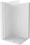 Mexen Velar l&uuml;kand du&scaron;isein Walk-in 75 x 200 cm, matt 8 mm, valge - 871-075-000-33-20, 75 x 200 cm