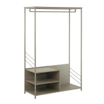 Esiku riiul Home4you DIMITRA halli v&auml;rvi metallist, modernne, 100x40x160 cm