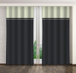 Eurofirany pimendav kardin ZMH-138, 160x250 cm, halli/liivakarva