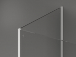 Mexen Kioto du&scaron;isein Walk-in 125 x 120 x 30 cm, l&auml;bipaistev, valge - 800-125-120-221-20-00-030