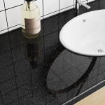 Isekleepuv m&ouml;&ouml;blikile veekindel vastupidav must 40x1000cm &mdash; kapi kleebis, k&ouml;&ouml;gim&ouml;&ouml;bli uuendus, pvc l&auml;ikiv tapeet, vannitoa kile, dekoratiivkile diy, m&ouml;&ouml;bli renoveerimine, must t&ouml;&ouml;pinnakile