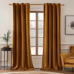 Veluurist pimendavad kardinad, komplekt 2 tk 140x260 cm pruunid &mdash; magamistoa kardinad, &ouml;&ouml;sidega kardinad, akna tekstiil, elutoa kardinad, termokardinad, akna dekoratsioon, valmiskardinad