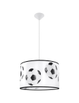 Sollux ripplamp Football A30, valge