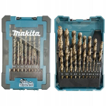 Makita D-67561: 19 tk. koobalti puurikomplekt metallile