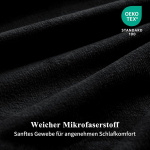 Talvine flanellist pl&uuml;&uuml;svoodipesukomplekt 2 padjap&uuml;&uuml;riga 220x240 cm must &mdash; talvine voodipesu, soe mikrofiiber, kaheinimese voodipesu, voodipesu komplekt, pehme fliisvoodipesu, t&otilde;mblukuga voodipesu, kodutekstiil