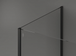 Mexen Kioto du&scaron;isein Walk-in 110 x 100 x 30 cm, l&auml;bipaistev, must - 800-110-100-221-70-00-030