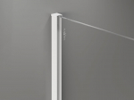 Mexen Kioto-X du&scaron;isein Walk-in 100 x 90 cm, l&auml;bipaistev 10 mm, valge - 800-100-202-20-00-090-X