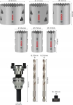 Bosch Pro Multi Material 10 tk. avaja komplekt 22-64mm