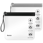 Aucuu l&auml;bipaistev reisikosmeetika kohver 1l, 20x20cm, lennukis vedelike jaoks