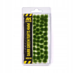 Ak Interactive 8245 muru tolmukad 4mm tumeroheline