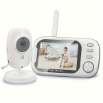 720P beebimonitor &ndash; 3.5" LCD, &ouml;&ouml;n&auml;gemine ja kahesuunaline heli
