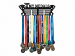 Puidust medalite hoidja, must, My Medals, 1 tk, Juoda