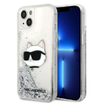 Karl Lagerfeld KLHCP14MLNHCCS iPhone 14 Plus 6,7 h&otilde;bedane/h&otilde;bedane Glitter Choupette pea deksel