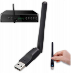 V&otilde;rgukaart tuuneri dekoodri adapter WiFi USB antenn DVB-T2 HEVC Zenwire WD-1516