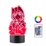 3d Led-&ouml;&ouml;lamp Chiaki Nanami Danganronpa